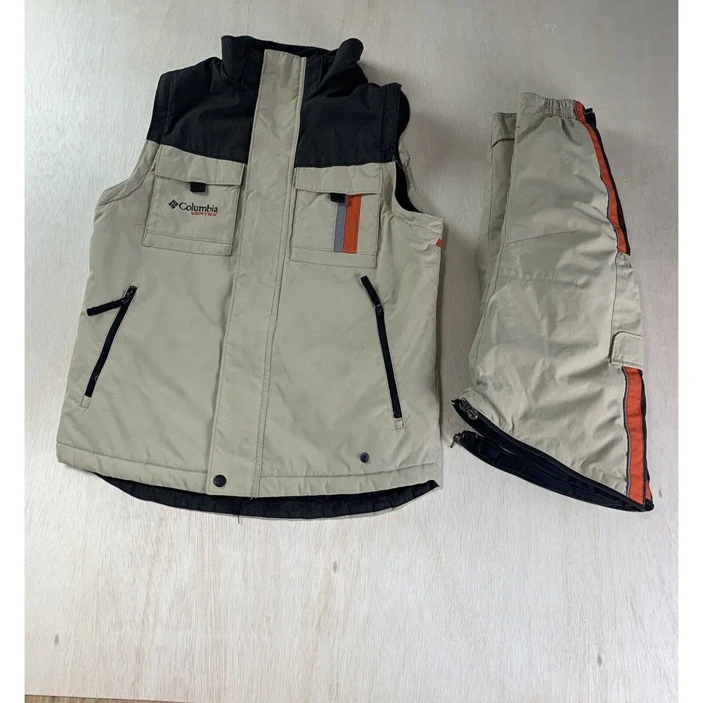 Columbia Sportswear Company‎ Winter Ski Youth 10-12 Beige Vest Jacket